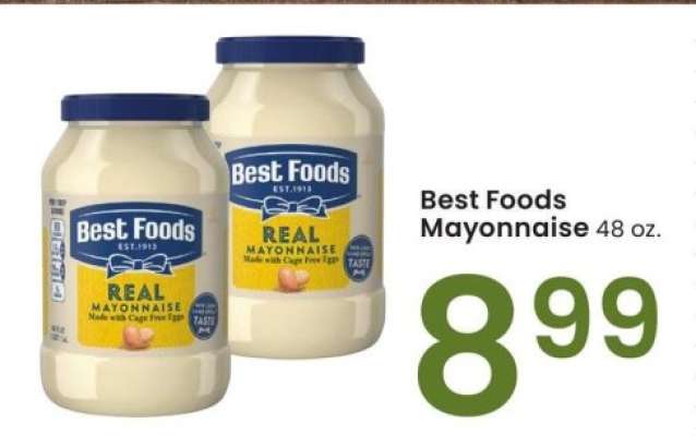 Best Foods Mayonnaise - 48 oz.