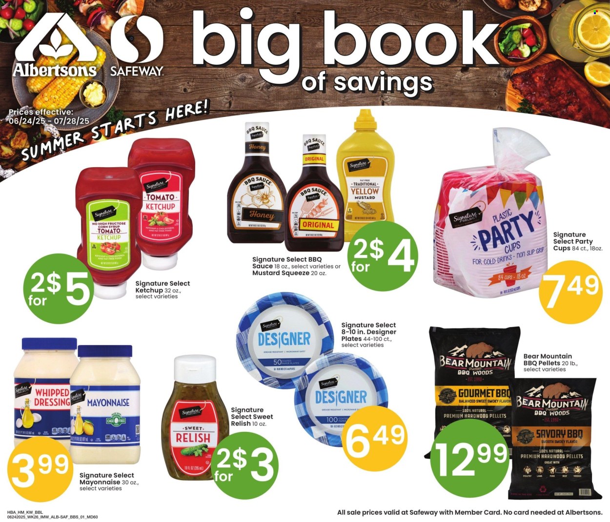 Albertsons ad - 06/24/2025 - 07/28/2025. Page 1
