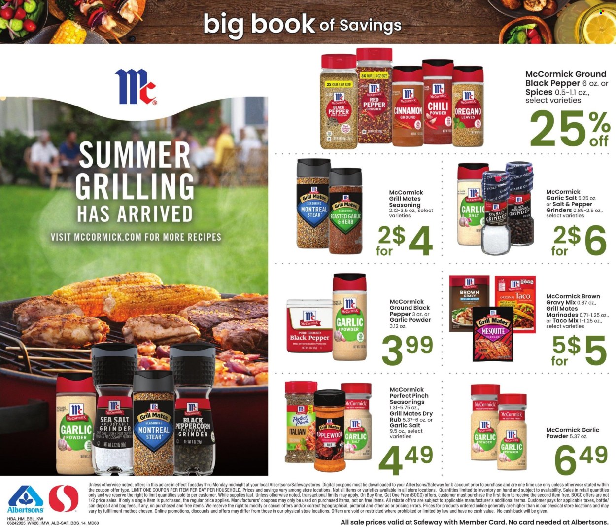Albertsons ad - 06/24/2025 - 07/28/2025. Page 14