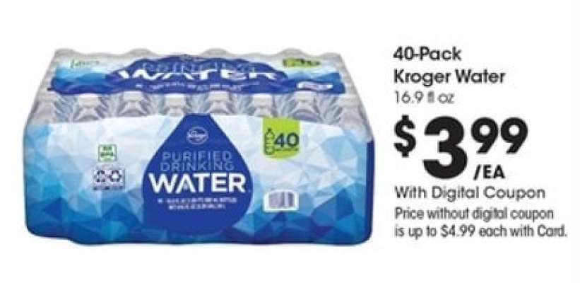 40-Pack Kroger Water