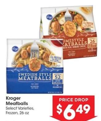 Kroger Meatballs