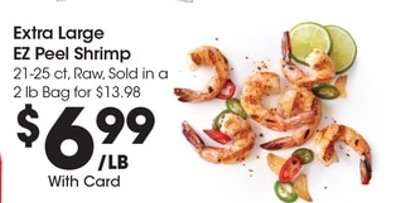 Extra Large EZ Peel Shrimp