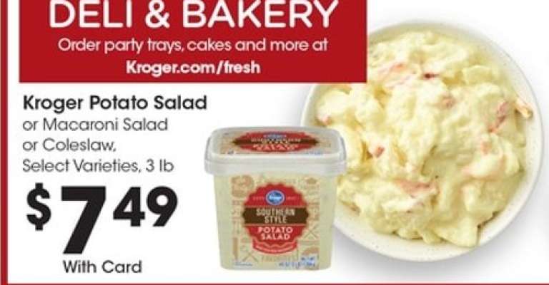 Kroger Potato Salad