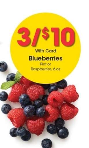 Blueberries or Raspberries