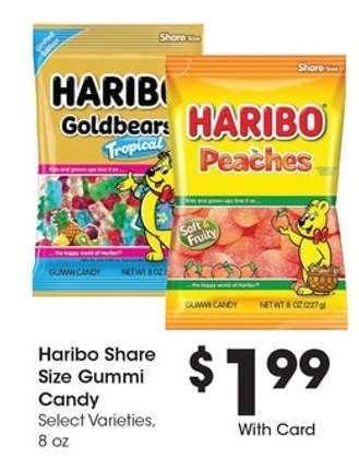 Haribo Share Size Gummi Candy