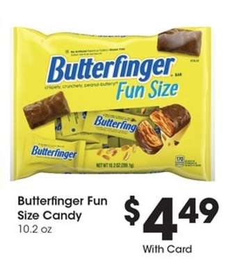 Butterfinger Fun Size Candy