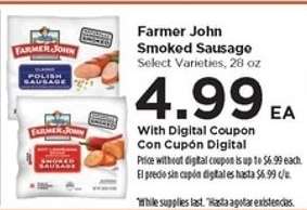 Farmer John Smoked Sausage