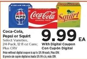 Coca-Cola, Pepsi or Squirt