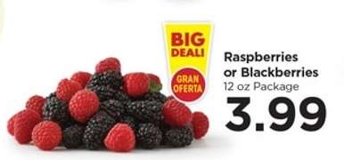 Raspberries or Blackberries