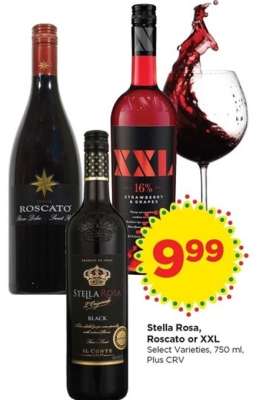 Stella Rosa, Roscato or XXL