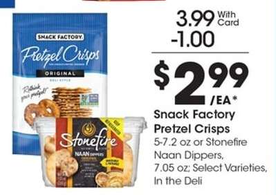 Snack Factory Pretzel Crisps