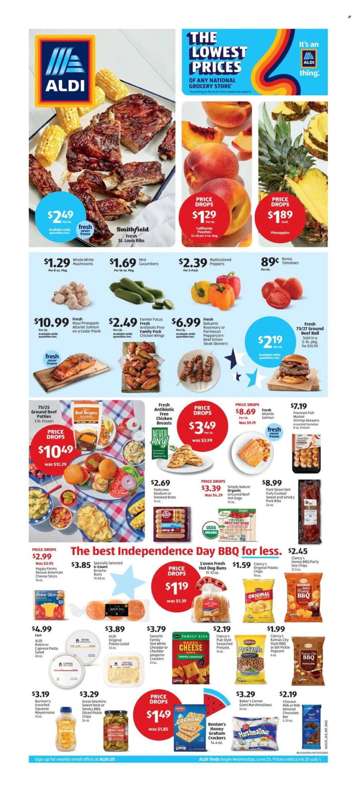 ALDI ad - 06/25/2025 - 07/01/2025. Page 1
