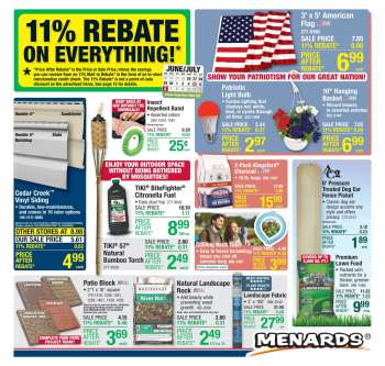 Menards Flyer - 06/26/2025 - 07/06/2025.