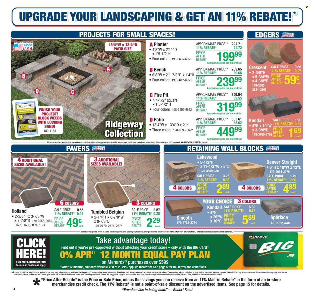Menards ad - 06/26/2025 - 07/06/2025. Page 7