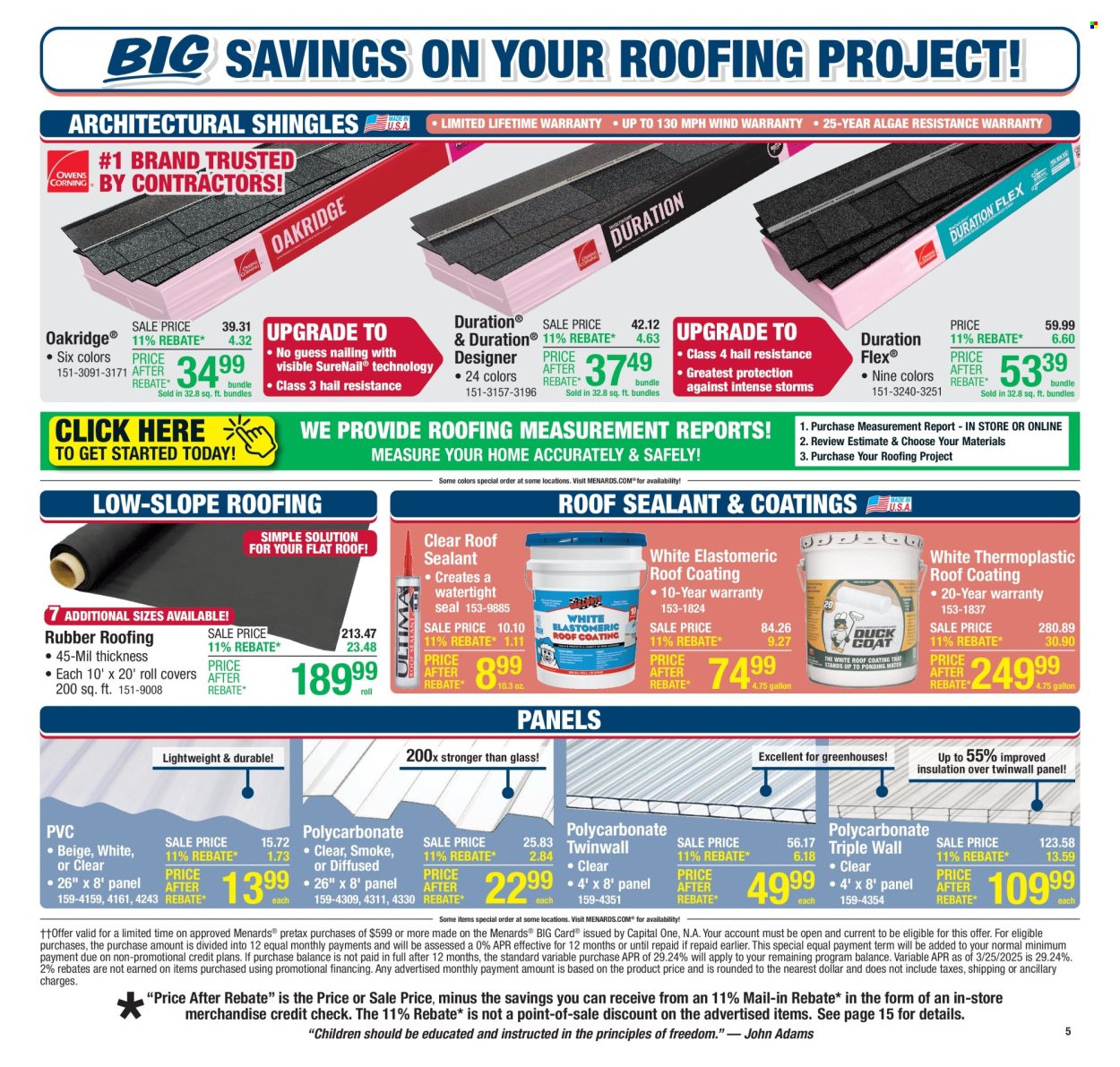 Menards ad - 06/26/2025 - 07/06/2025. Page 8