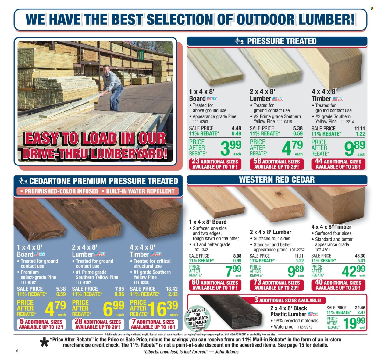 Menards ad - 06/26/2025 - 07/06/2025. Page 10