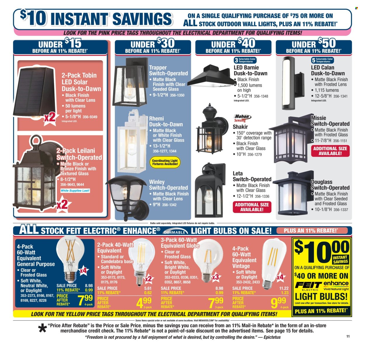 Menards ad - 06/26/2025 - 07/06/2025. Page 17