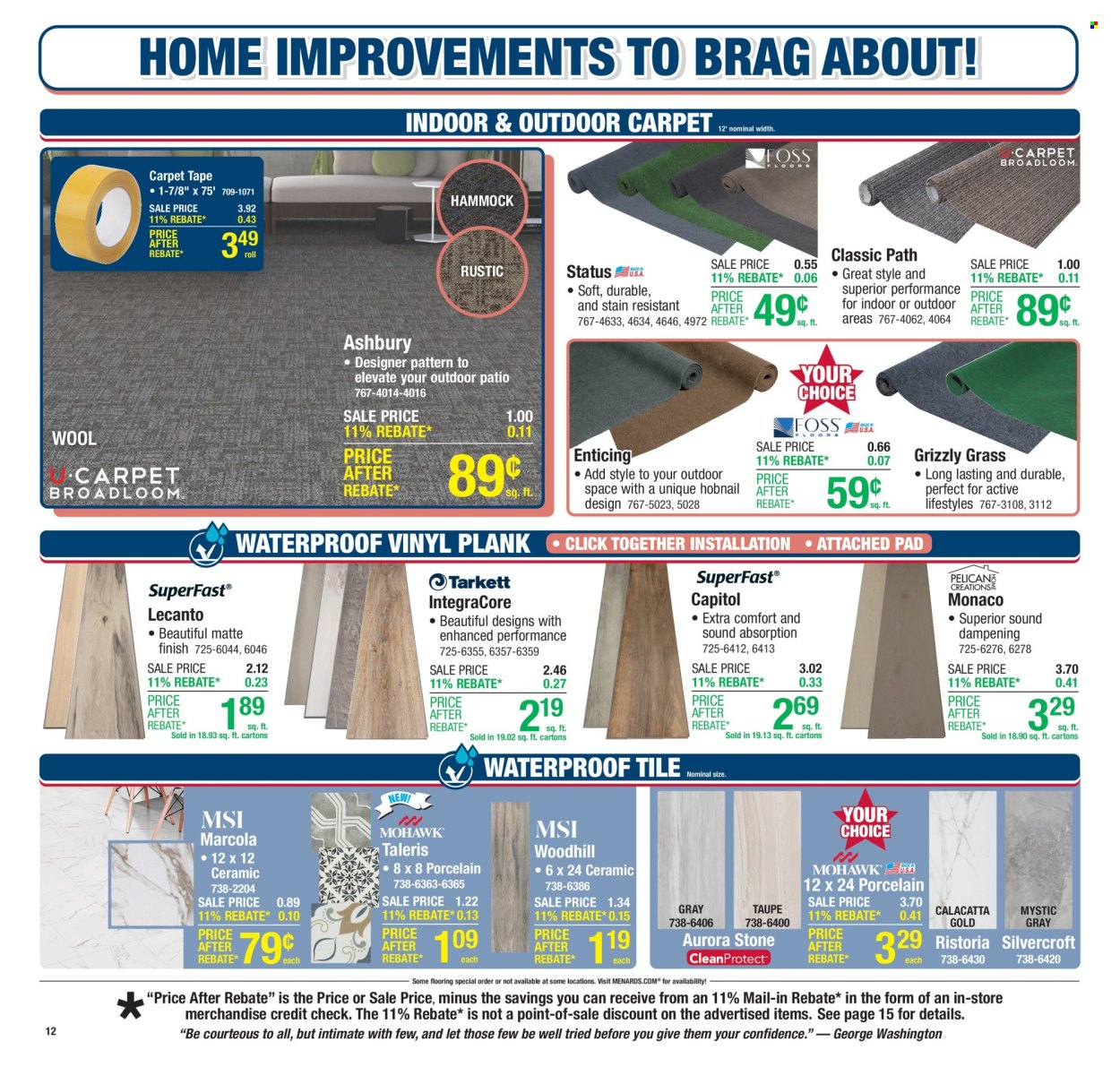 Menards ad - 06/26/2025 - 07/06/2025. Page 18