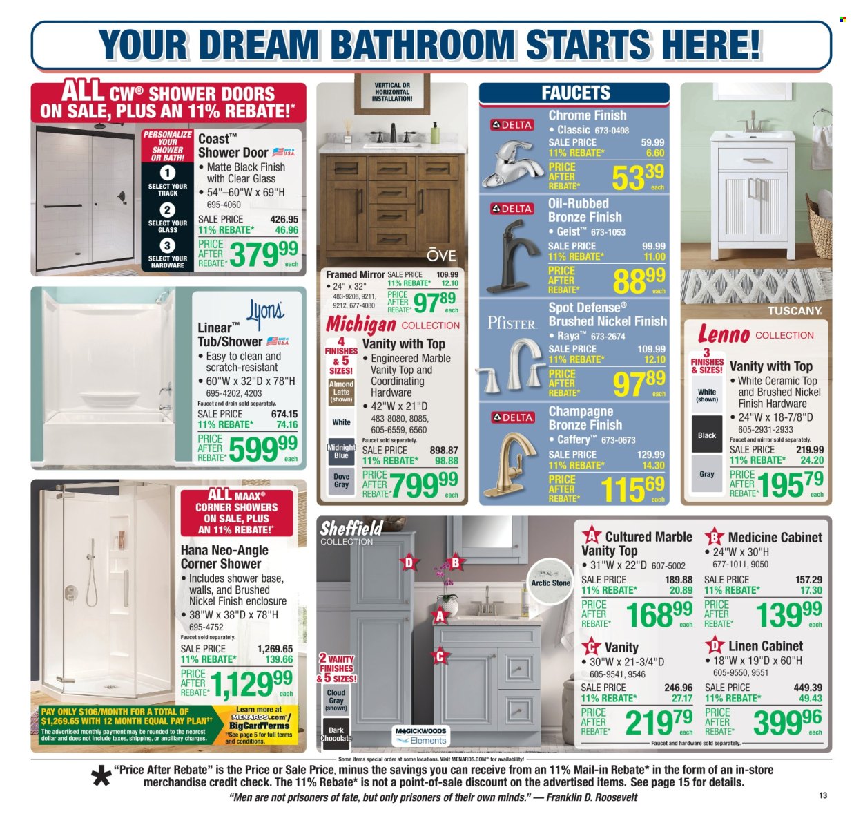 Menards ad - 06/26/2025 - 07/06/2025. Page 20