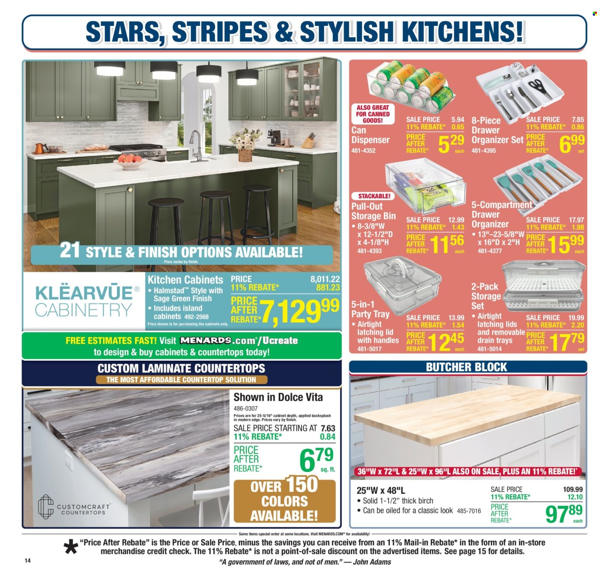 Menards ad - 06/26/2025 - 07/06/2025. Page 22