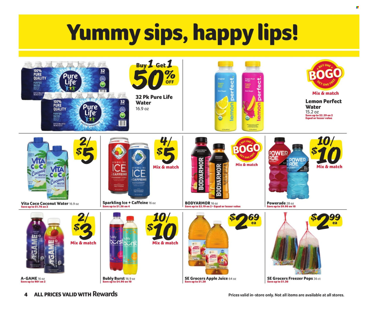 Winn Dixie ad - 06/25/2025 - 07/08/2025. Page 4