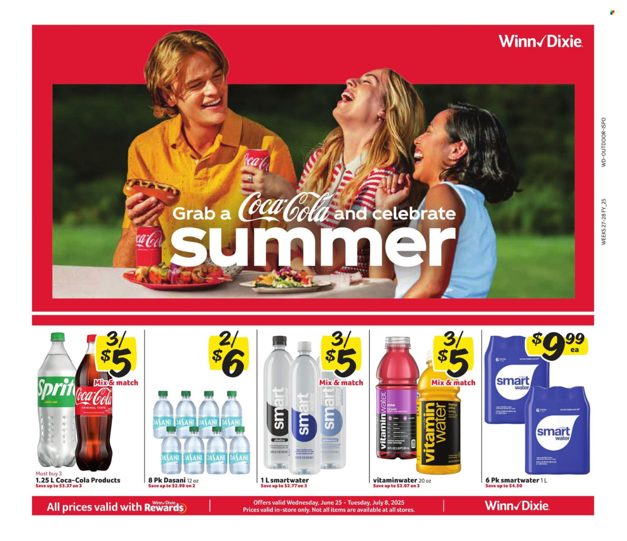 Winn Dixie ad - 06/25/2025 - 07/08/2025. Page 6