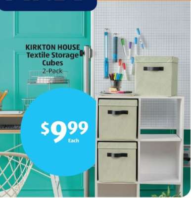 KIRKTON HOUSE Textile Storage Cubes