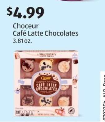 Choceur Café Latte Chocolates