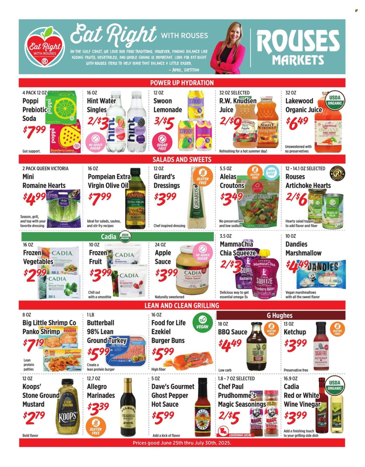 Rouses Markets ad - 06/25/2025 - 07/30/2025. Page 2