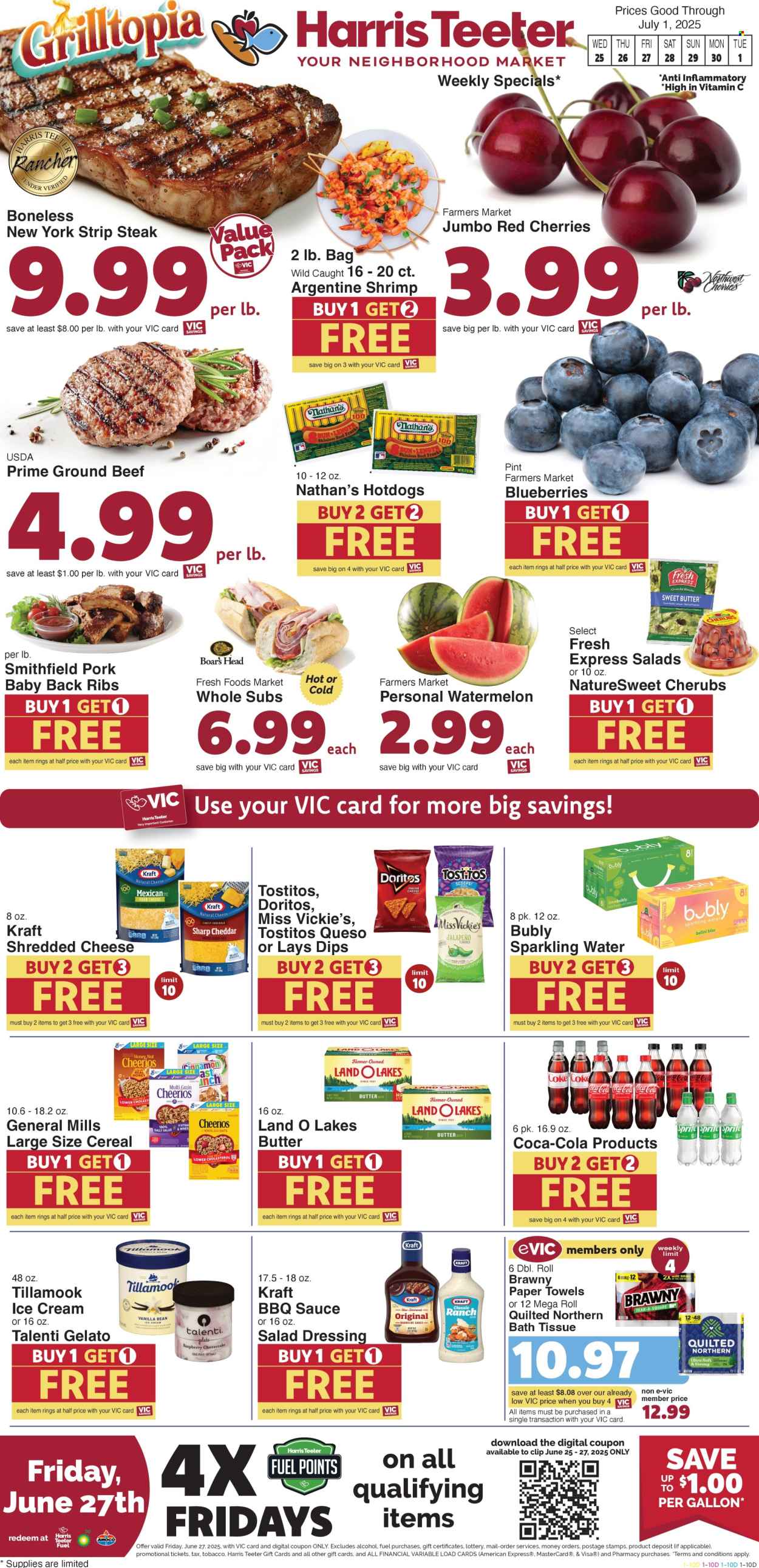 Harris Teeter ad - 06/25/2025 - 07/01/2025. Page 1