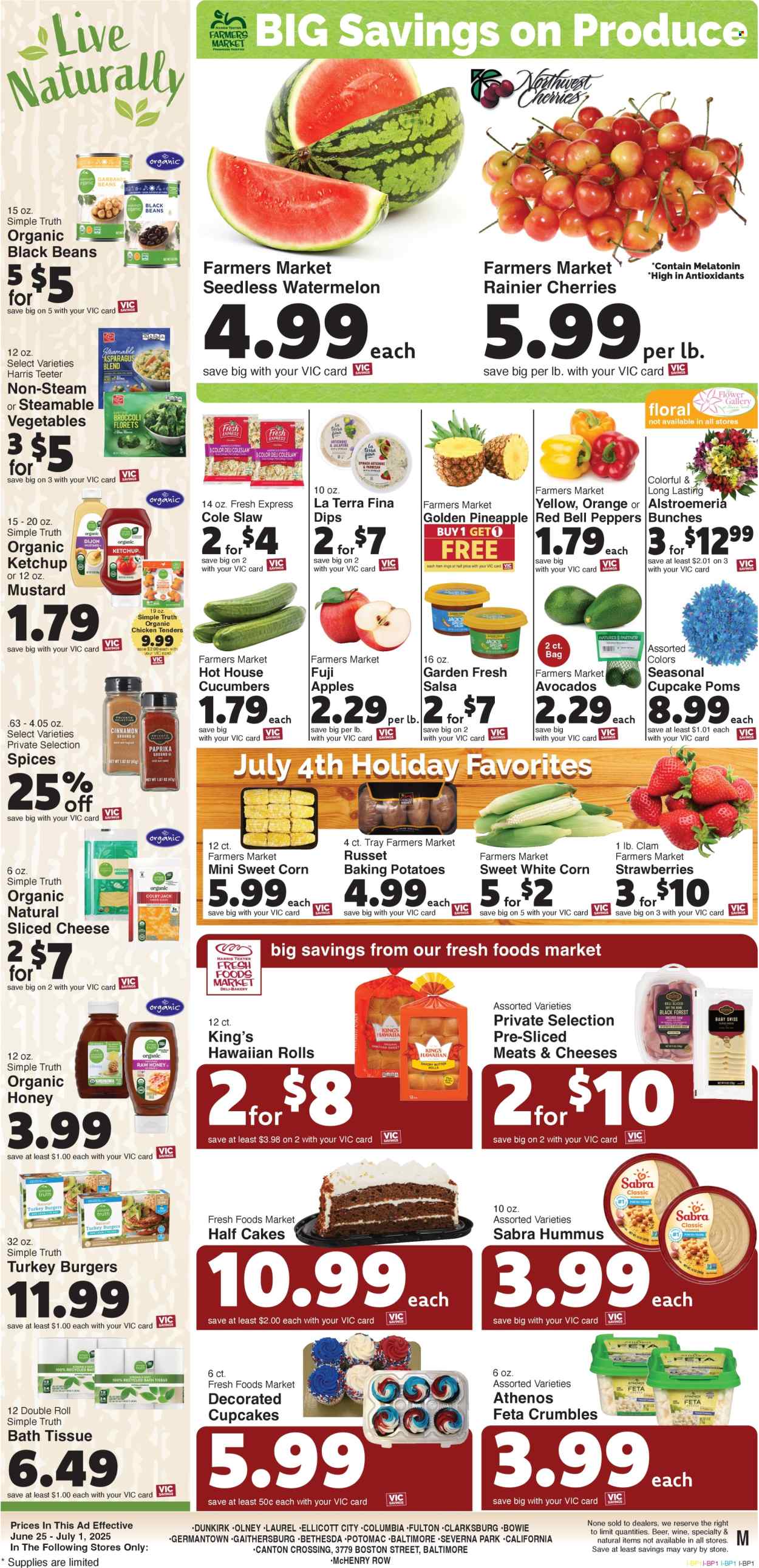 Harris Teeter ad - 06/25/2025 - 07/01/2025. Page 11