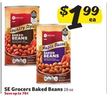 SE Grocers Baked Beans