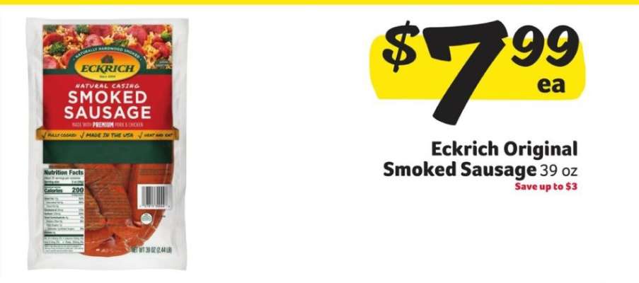 Eckrich Original Smoked Sausage