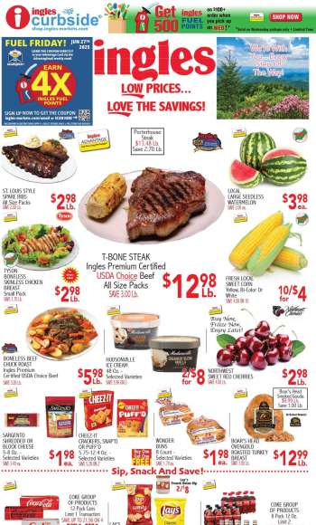 Ingles Flyer - 06/25/2025 - 07/01/2025.