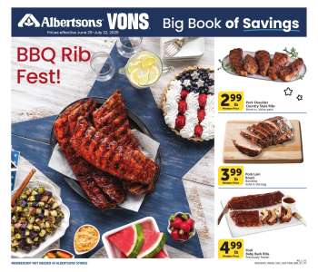 Albertsons Flyer - 06/25/2025 - 07/22/2025.