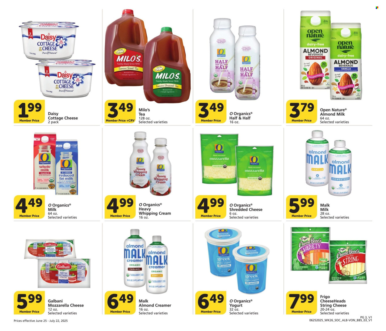 Albertsons ad - 06/25/2025 - 07/22/2025. Page 3