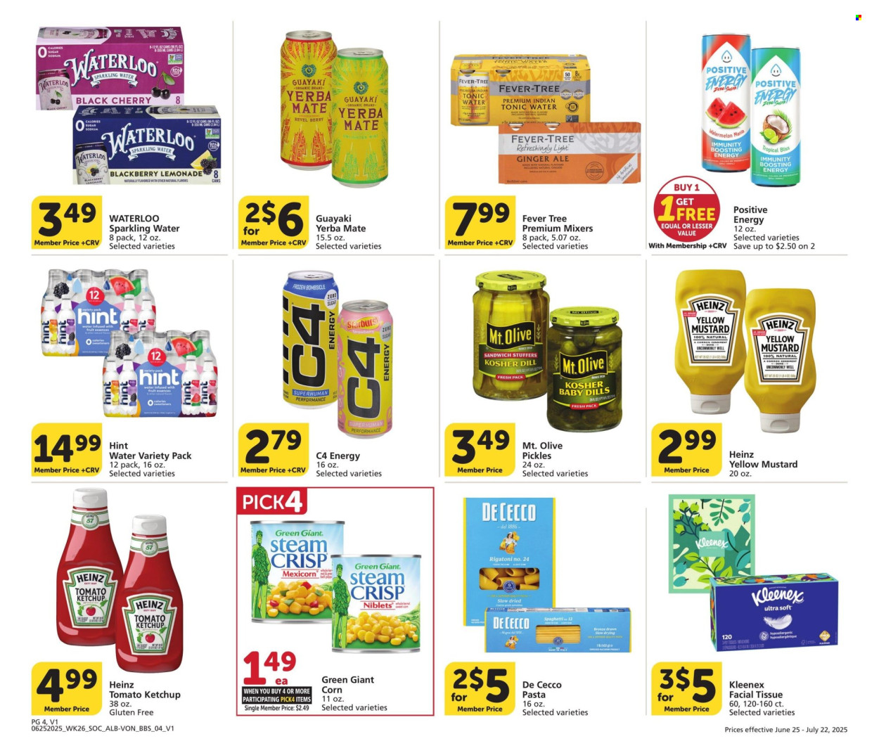 Albertsons ad - 06/25/2025 - 07/22/2025. Page 4