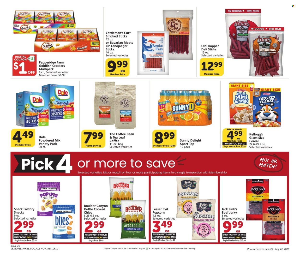 Albertsons ad - 06/25/2025 - 07/22/2025. Page 6