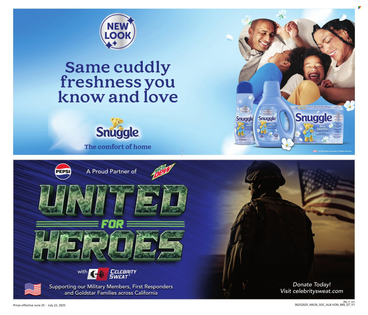 Albertsons ad - 06/25/2025 - 07/22/2025. Page 7