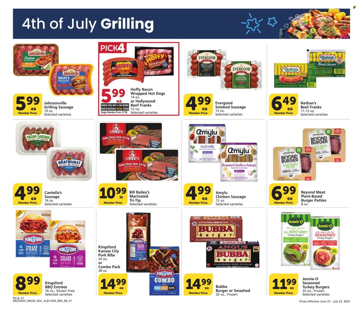 Albertsons ad - 06/25/2025 - 07/22/2025. Page 8
