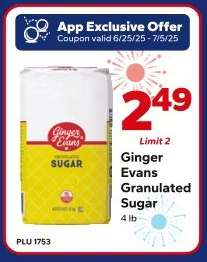 Ginger Evans Granulated Sugar