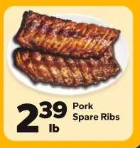 Pork Spare Ribs