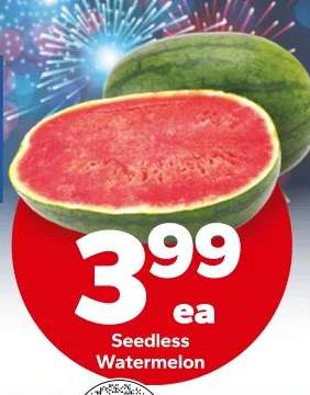 Seedless Watermelon
