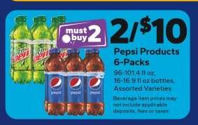 Pepsi Products 6-Packs