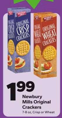 Newbury Mills Original Crackers