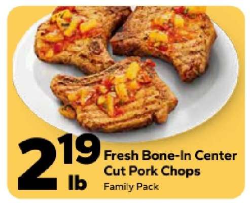 Fresh Bone-In Center Cut Pork Chops