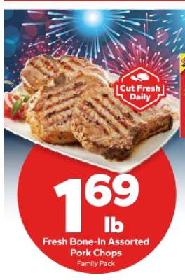 Fresh Bone-In Assorted Pork Chops