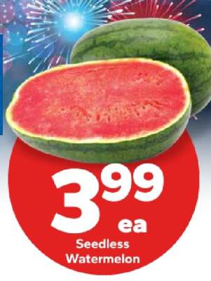 Seedless Watermelon