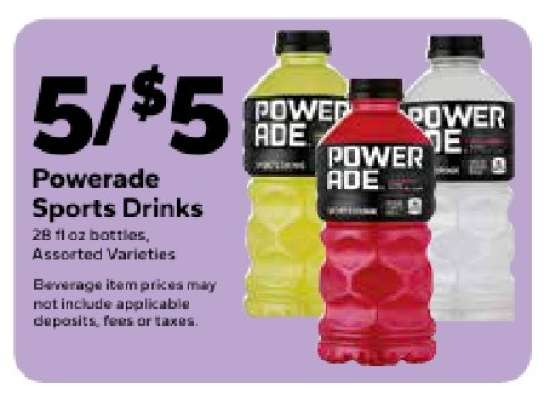 Powerade Sports Drinks