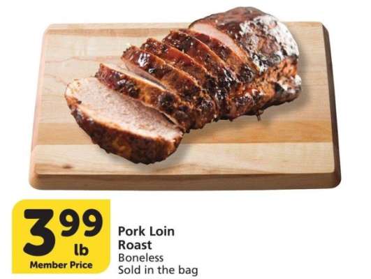 Pork Loin Roast - Boneless Sold in the bag